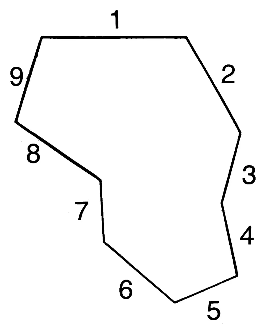 La carte Ennéagone