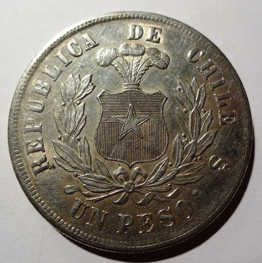 La carte Peso chilien