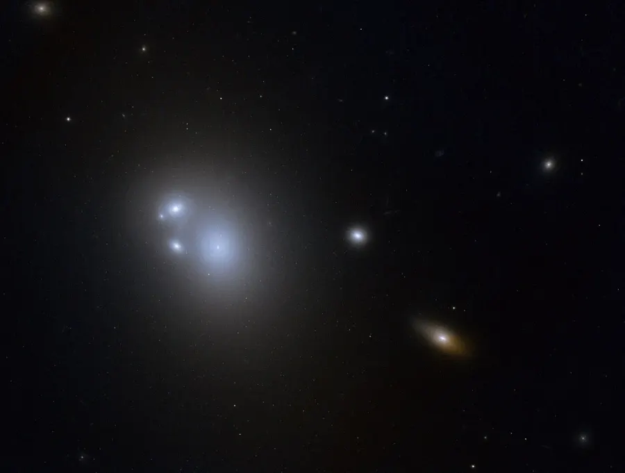 The NGC 6166 card