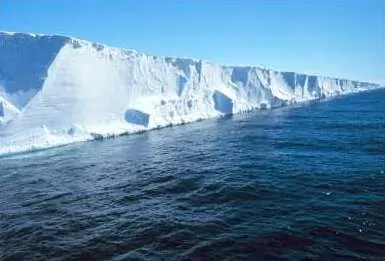 La carte Plateforme de glace de Ross