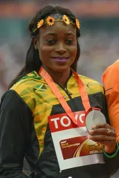 La carte Elaine Thompson-Herah