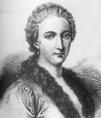 La carte Maria Gaetana Agnesi