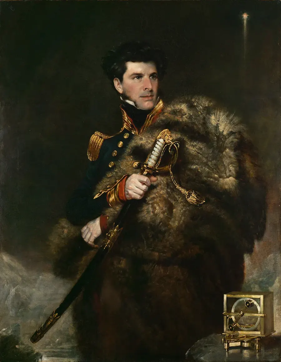 The James Clark Ross card