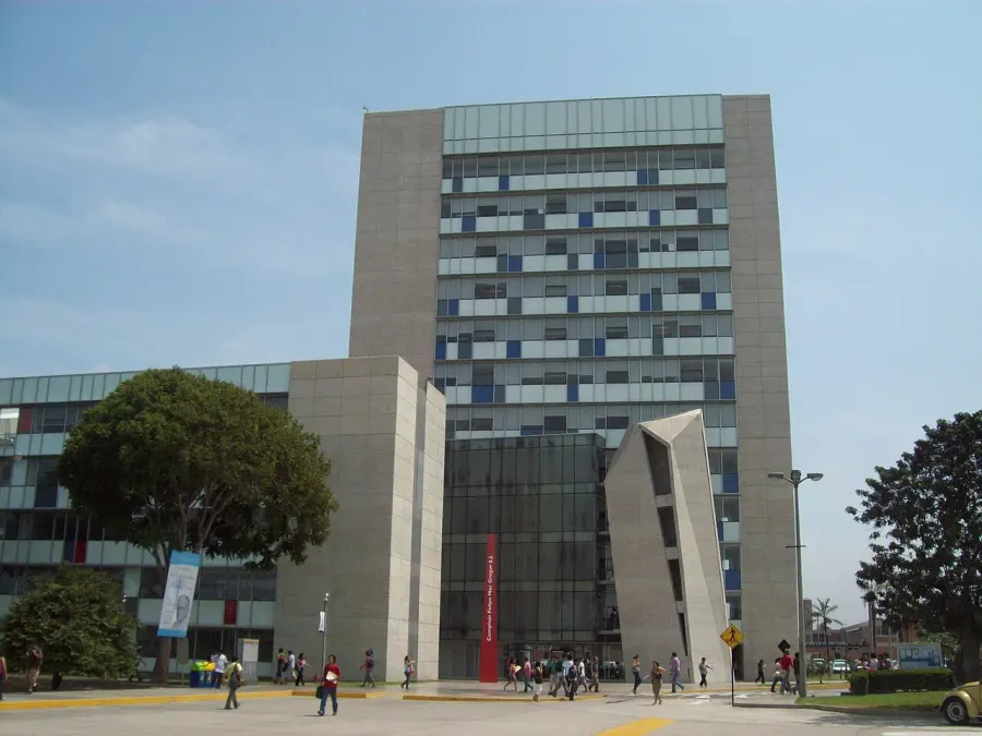 La carte Université pontificale catholique du Pérou
