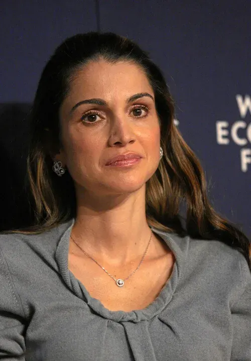 The Queen Rania of Jordan card