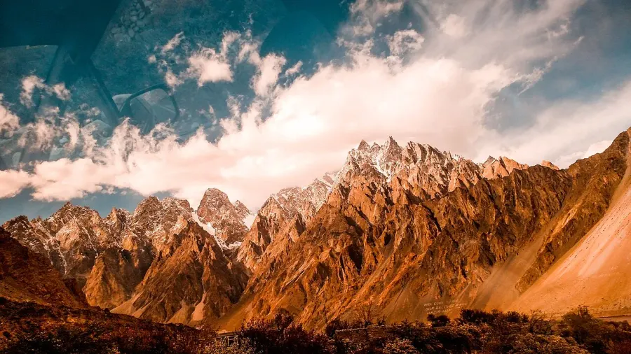 La carte Gilgit-Baltistan