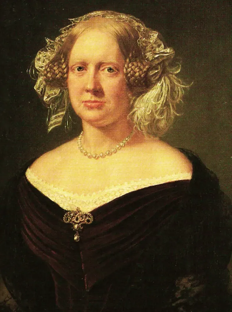 La carte Caroline de Danemark
