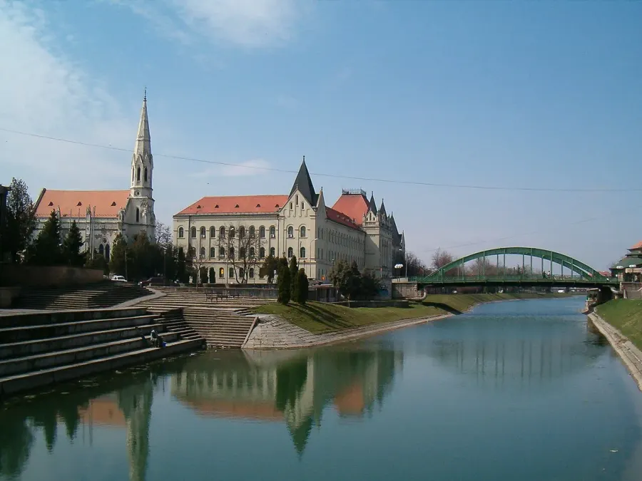 La carte Zrenjanin