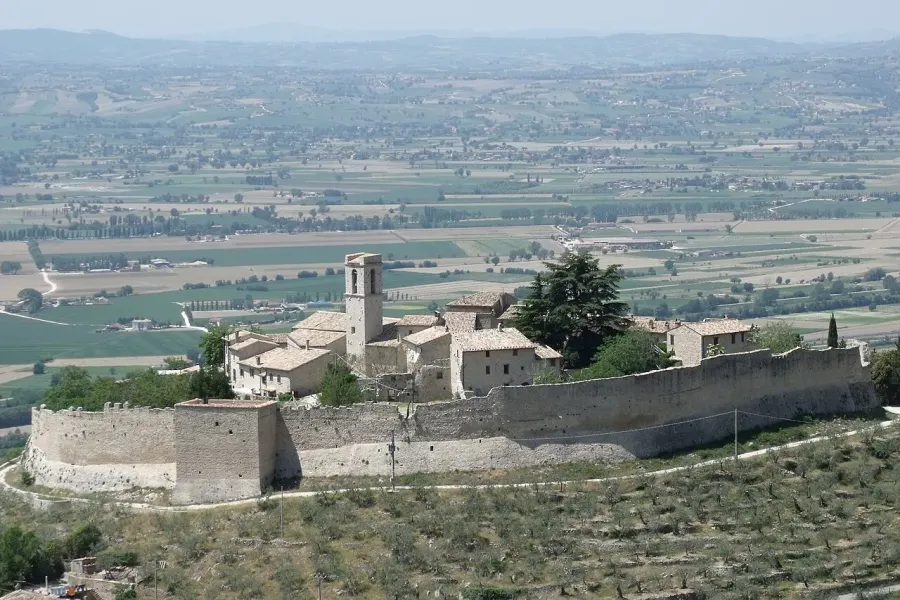 La carte Campello sul Clitunno
