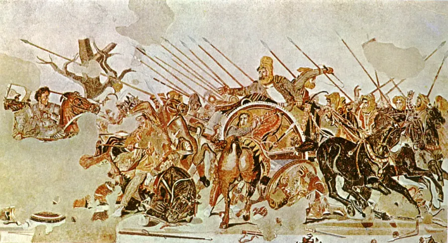 The Battle of Issus card