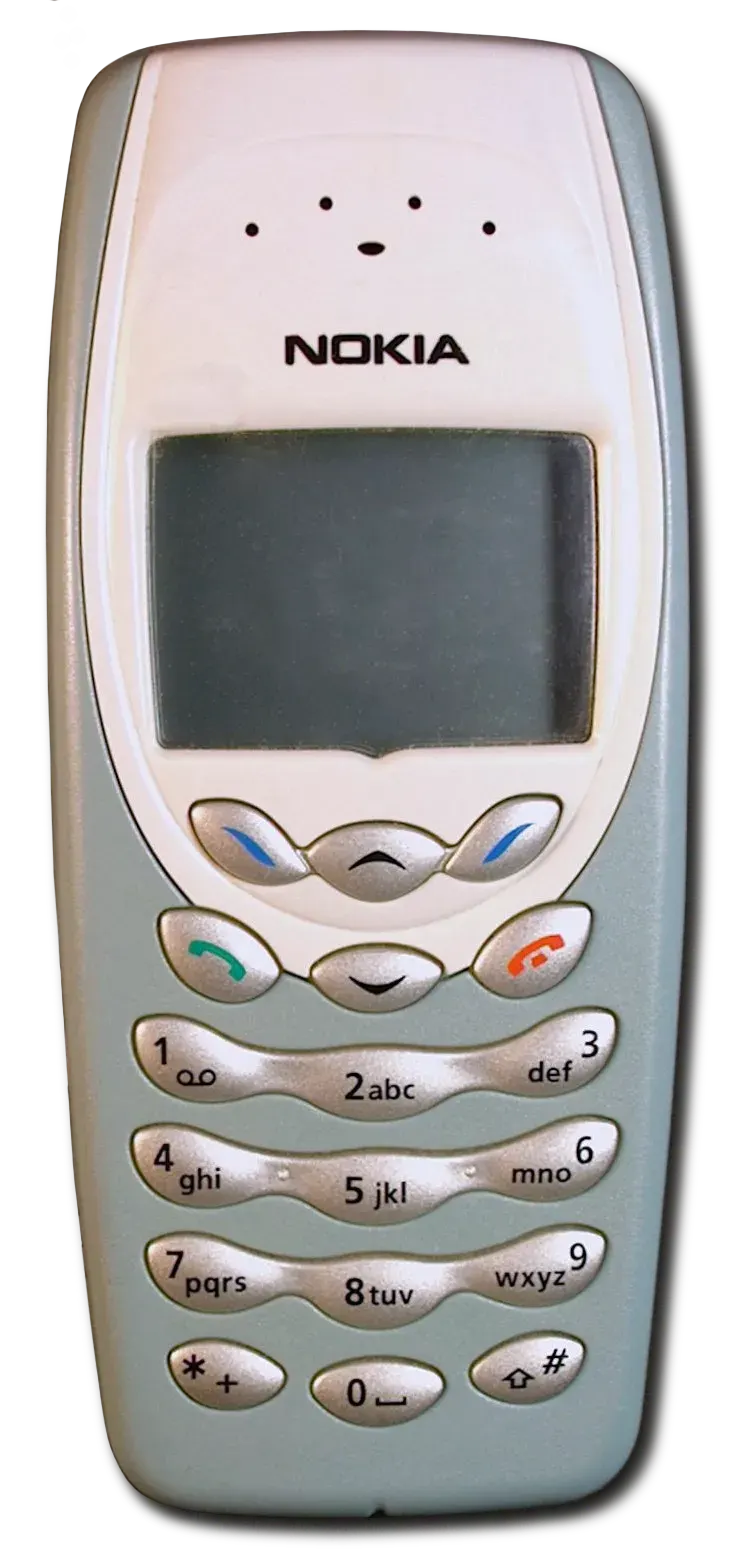 La carte Nokia 3410