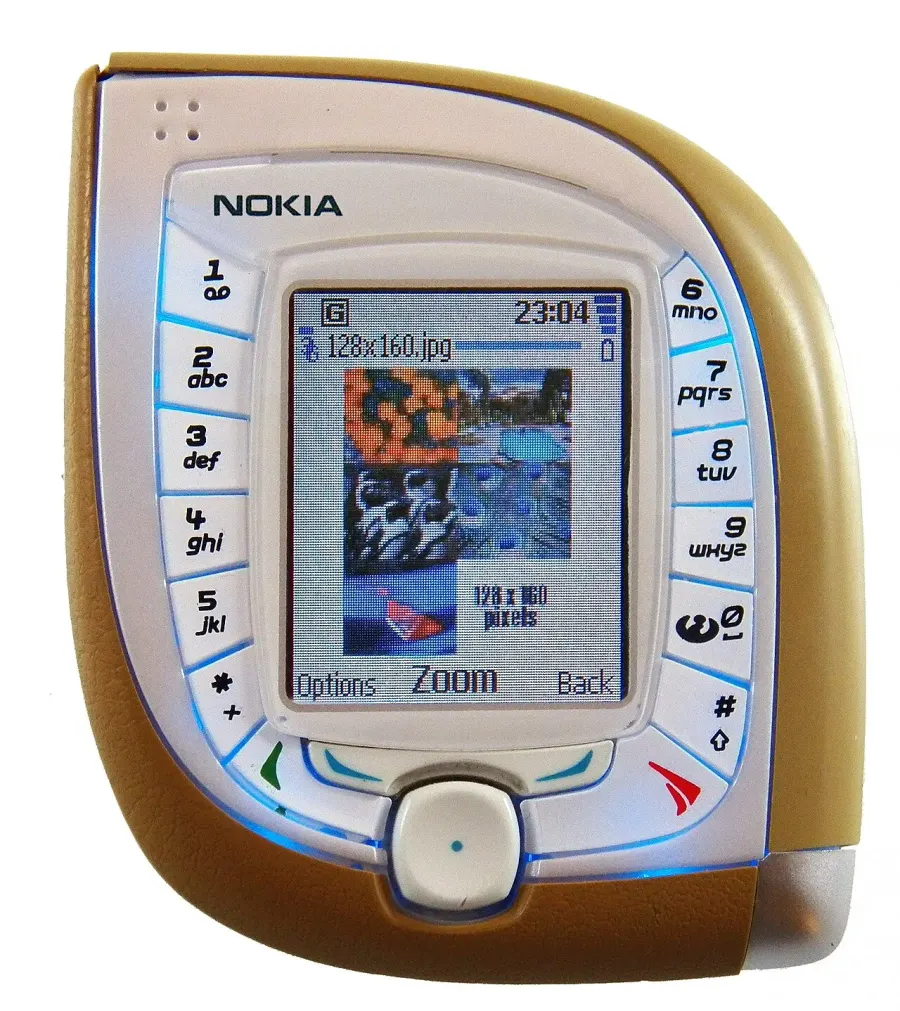 La carte Nokia 7600