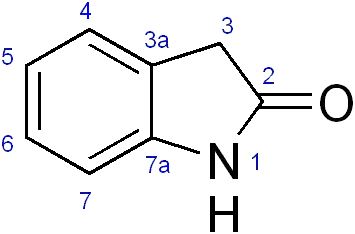 La carte Oxindole