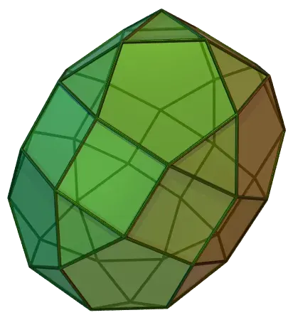 The Elongated pentagonal gyrobirotunda card