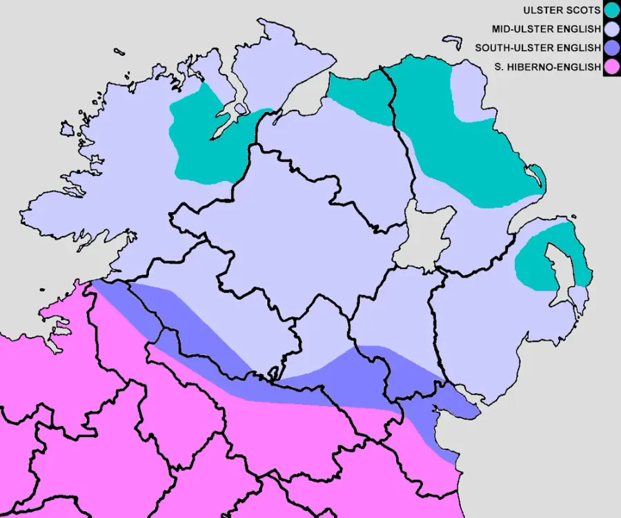 The Ulster Scots dialect card
