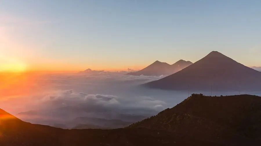 The Central America Volcanic Arc card