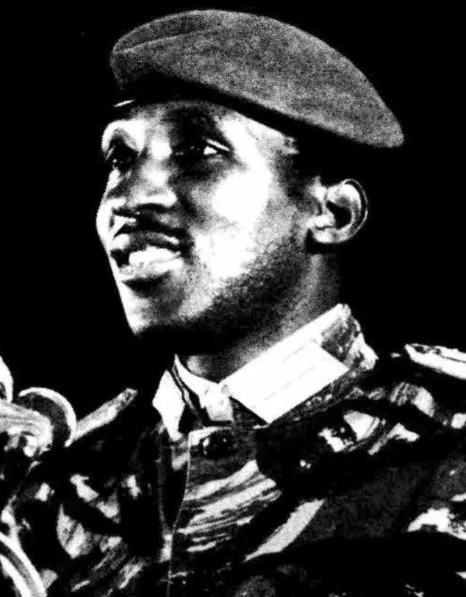 La carte Thomas Sankara