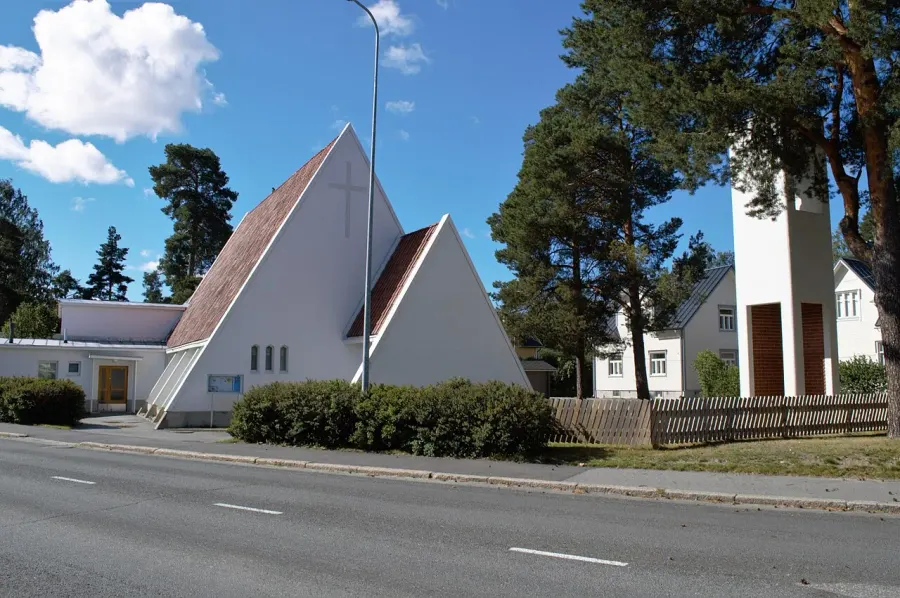 La carte Église de Vetokannas