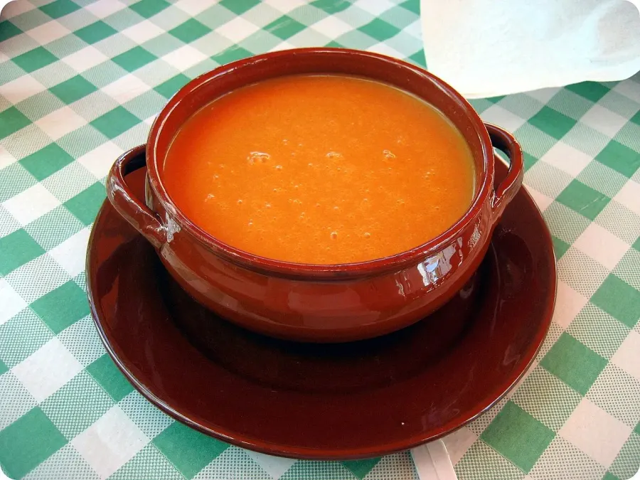 La carte Gaspacho