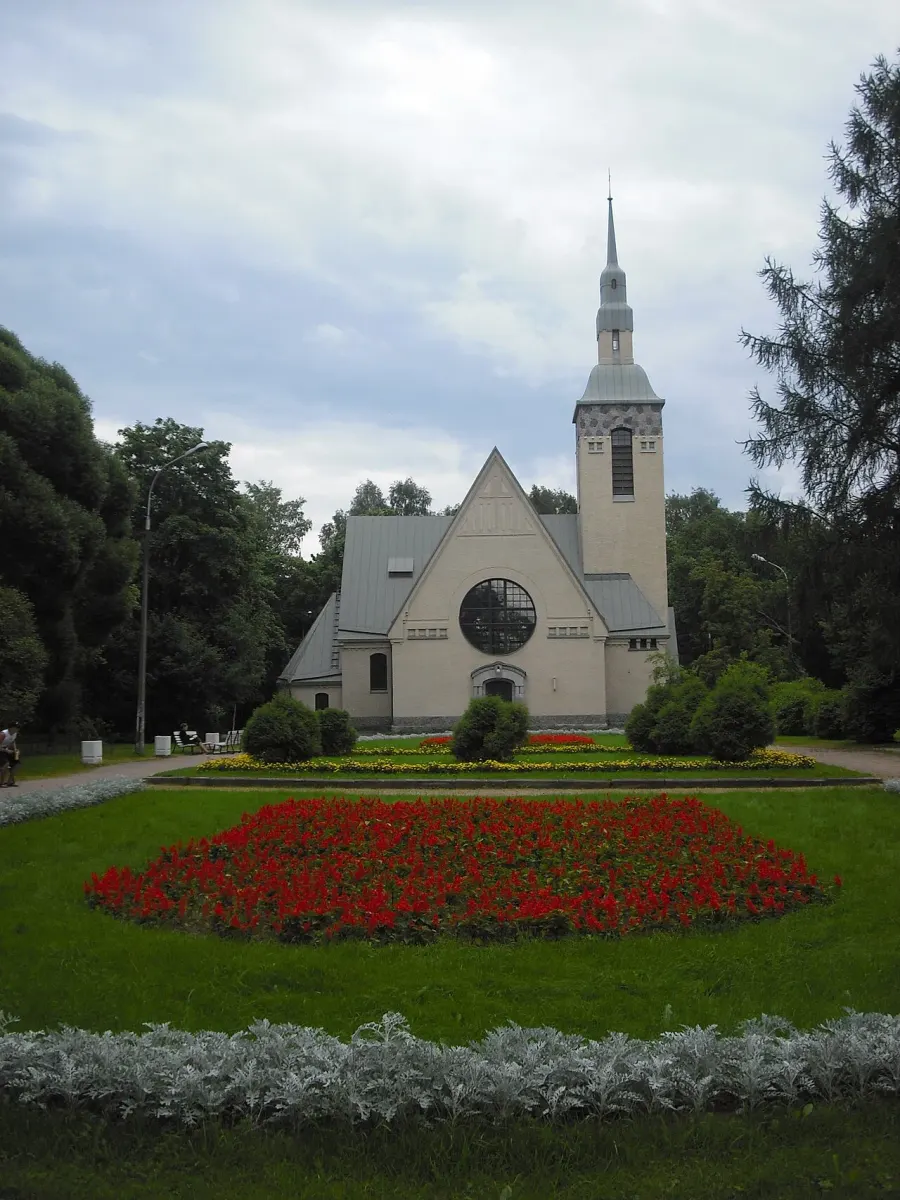 La carte Église luthérienne de Terijoki