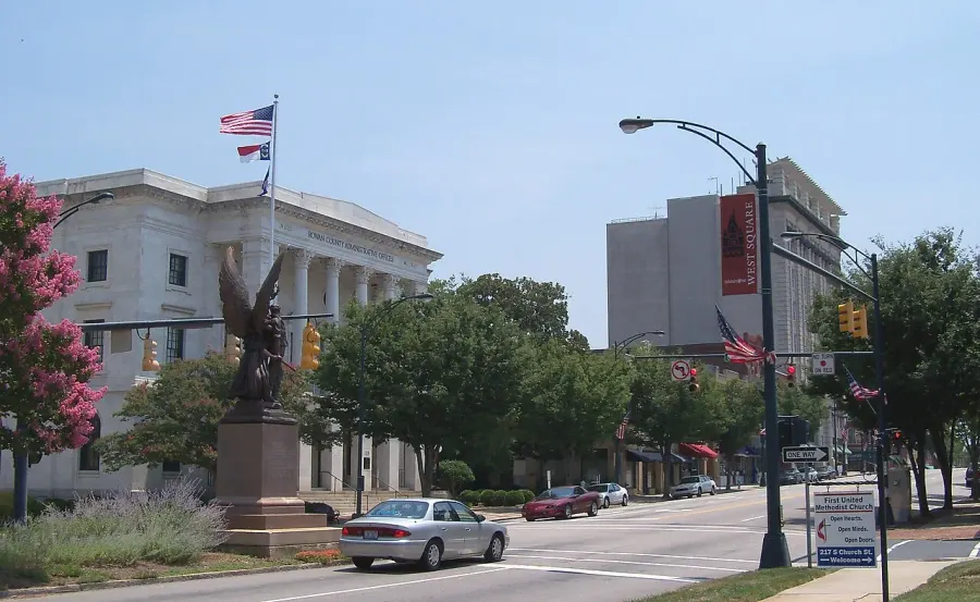 The Salisbury, North Carolina card