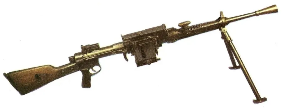 La carte Breda M1930
