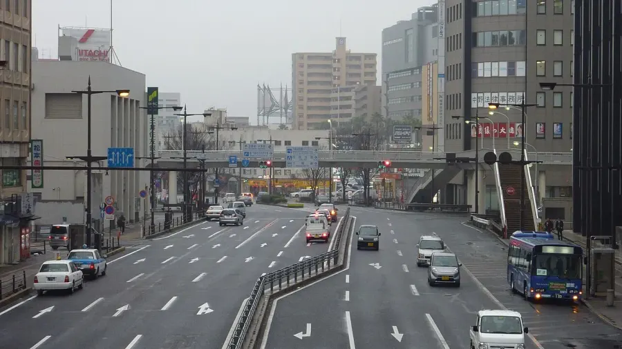 La carte Shimonoseki