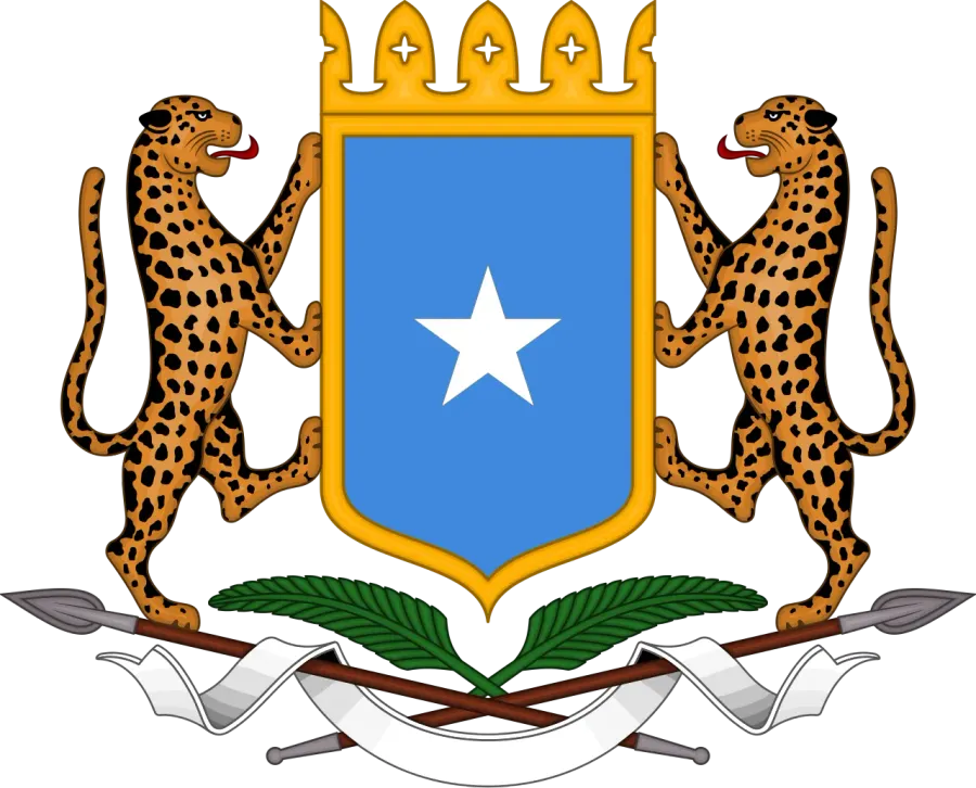 La carte Armoiries de la Somalie