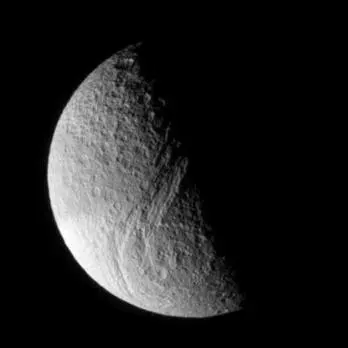 La carte Ithaca Chasma