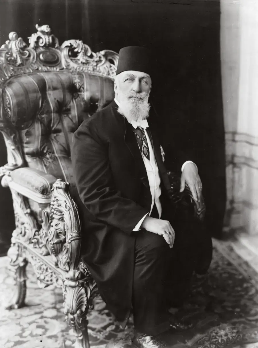 La carte Abdülmecid II