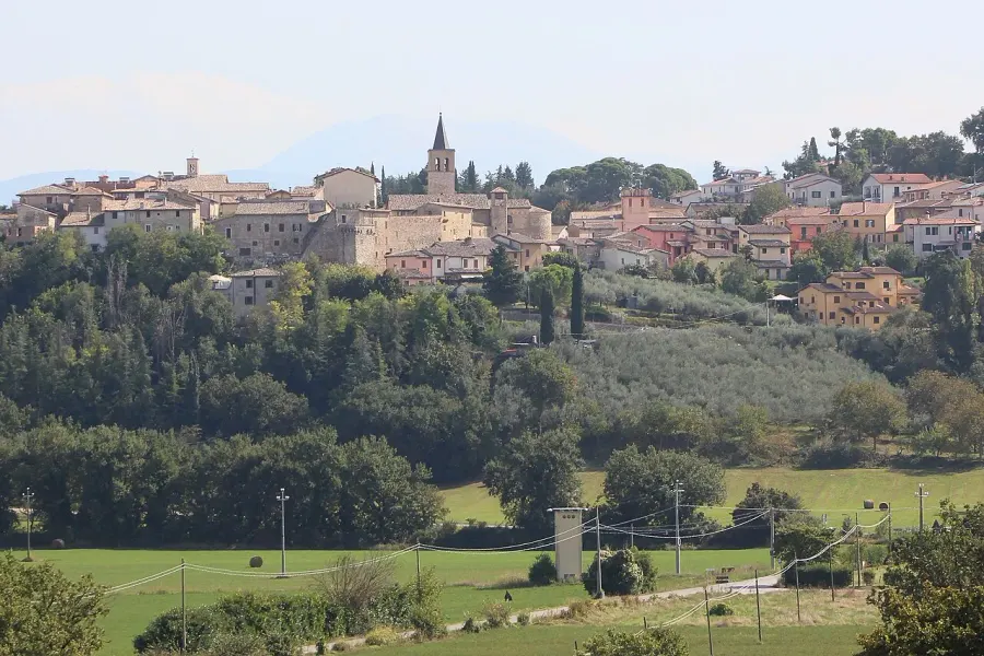 La carte Castel Ritaldi