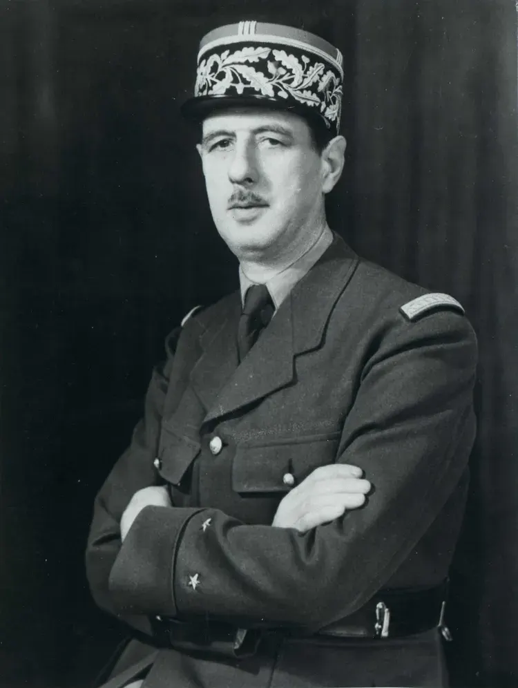 La carte Charles de Gaulle