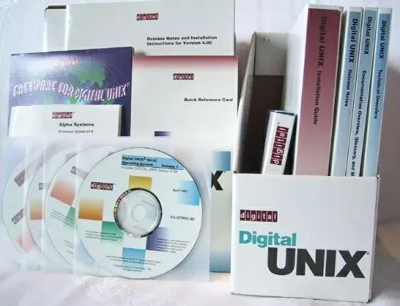 The Tru64 UNIX card