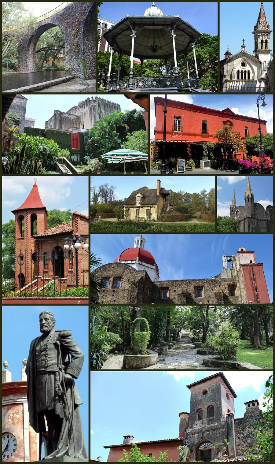 La carte Cuernavaca