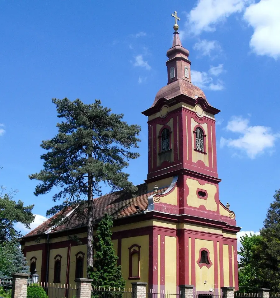 La carte Église Saint-Michel de Kanjiža