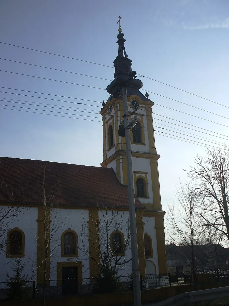 The Church of St. Nicholas, Bačinci card