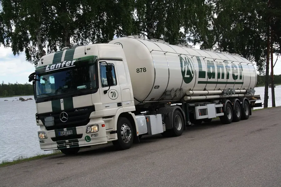La carte Camion-citerne