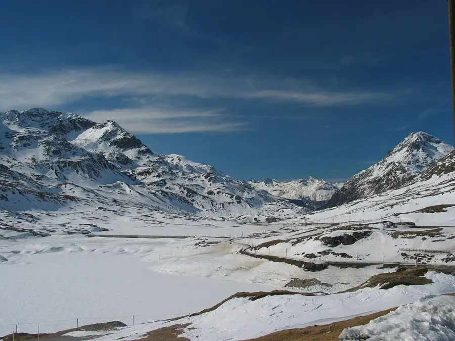 La carte Col de la Bernina