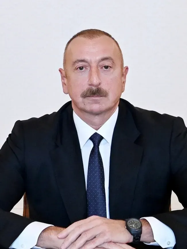 The President of Azerbaijan card