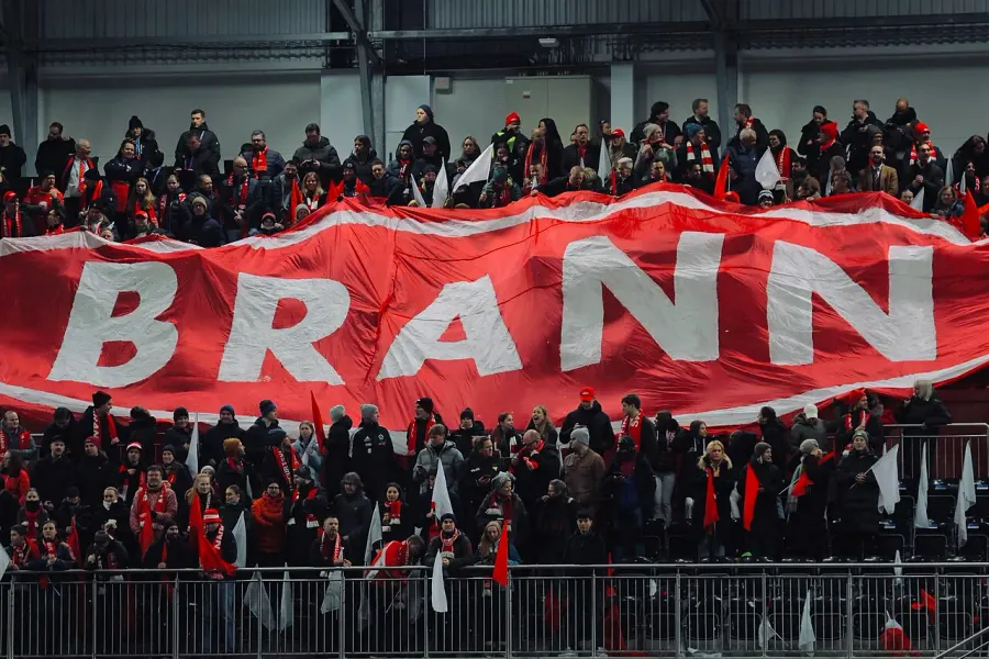 La carte SK Brann