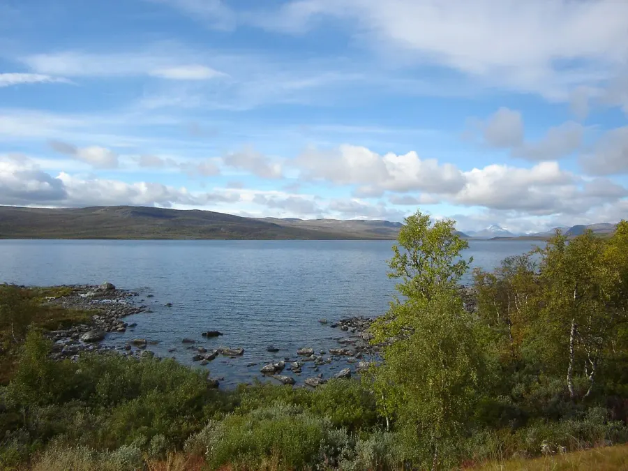 The Lake Kilpisjärvi card