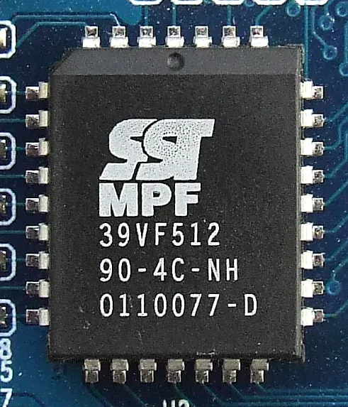 The EEPROM card