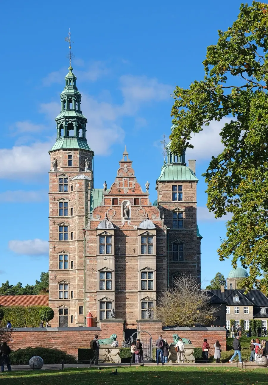 La carte Château de Rosenborg