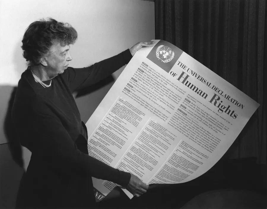 The Human Rights Day card