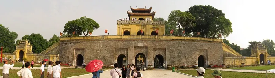 La carte Cité impériale de Thang Long