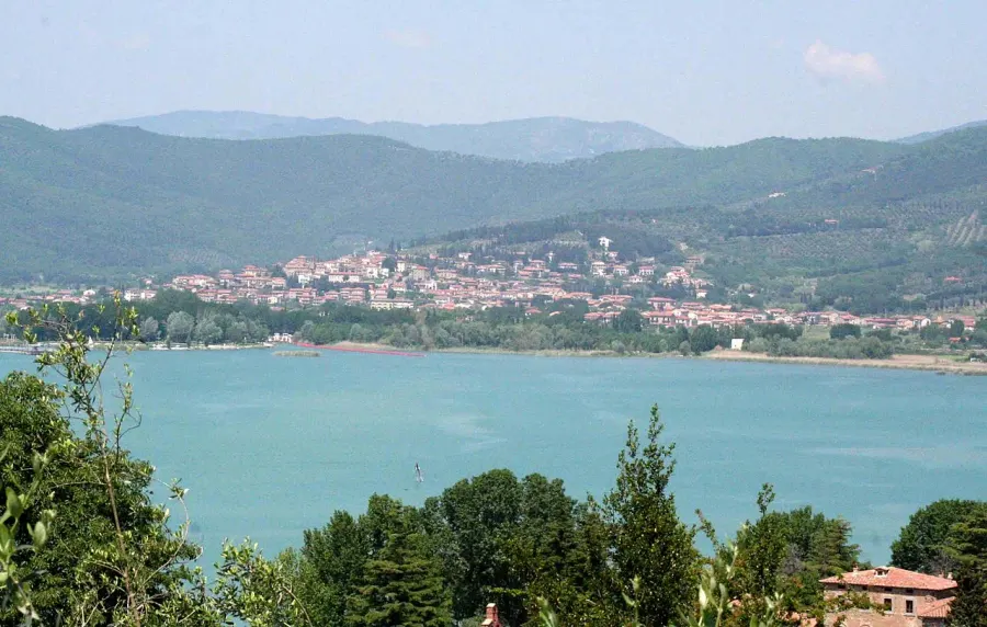 La carte Tuoro sul Trasimeno