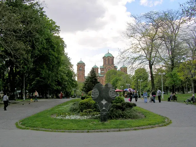 The Tašmajdan Park card