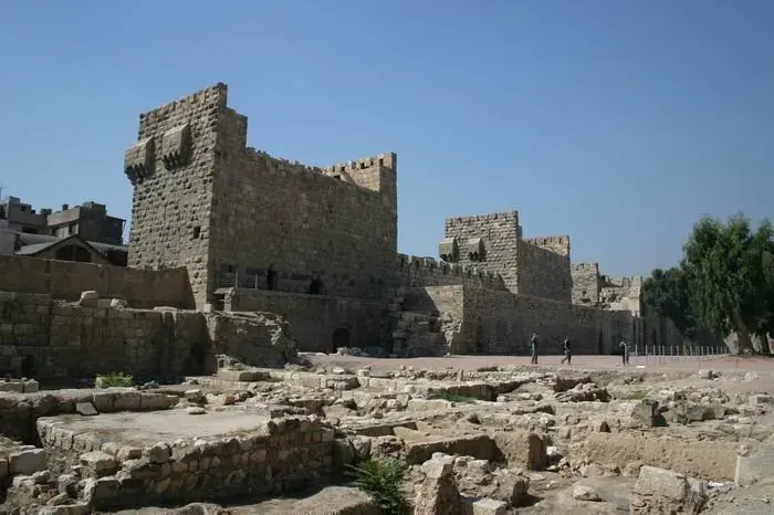 La carte Citadelle de Damas