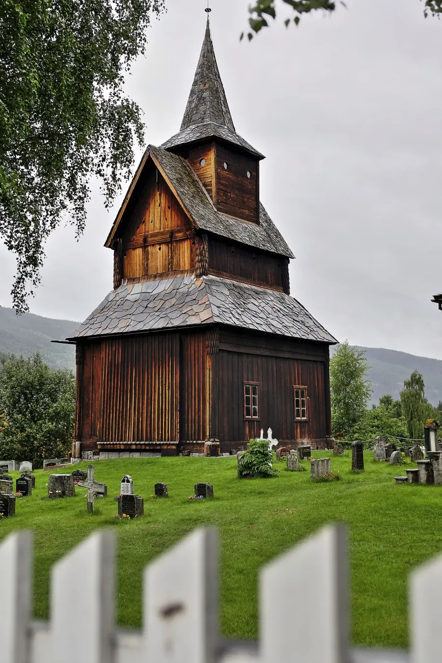 La carte Stavkirke de Torpo