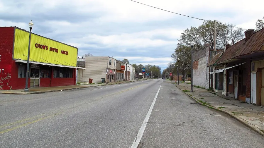 The Rosedale, Mississippi card